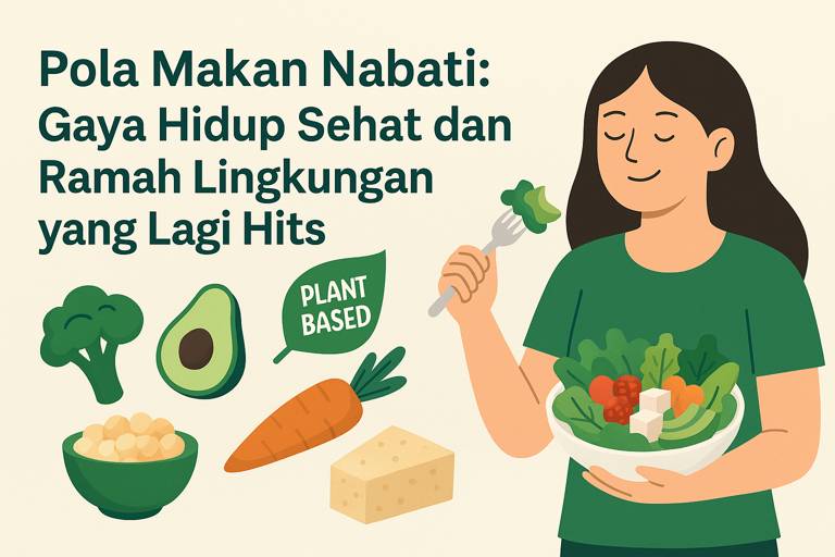 Pola Makan Nabati: Gaya Hidup Sehat yang Ramah Tubuh dan Bumi